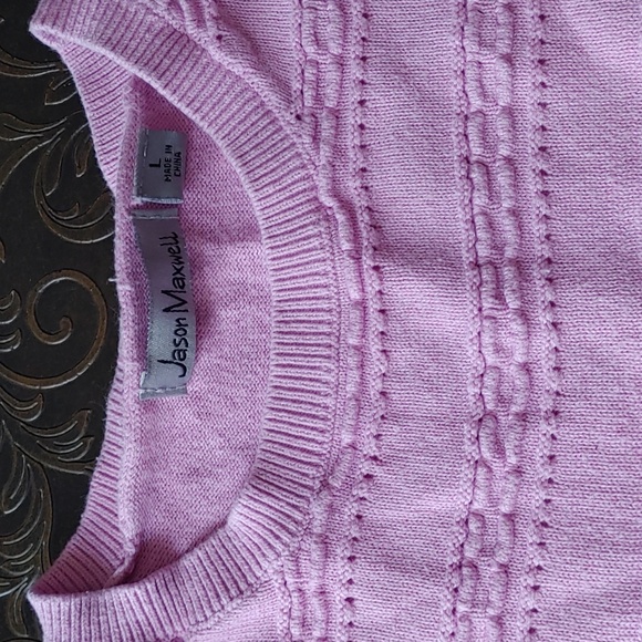 3/$50 Jason Maxwell Sweater Sz L - Picture 3 of 5